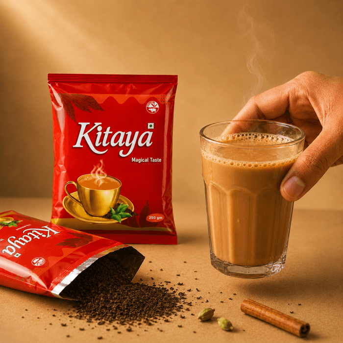 Kitaya Assam Bold Black Tea, 250g pack, alternate angle