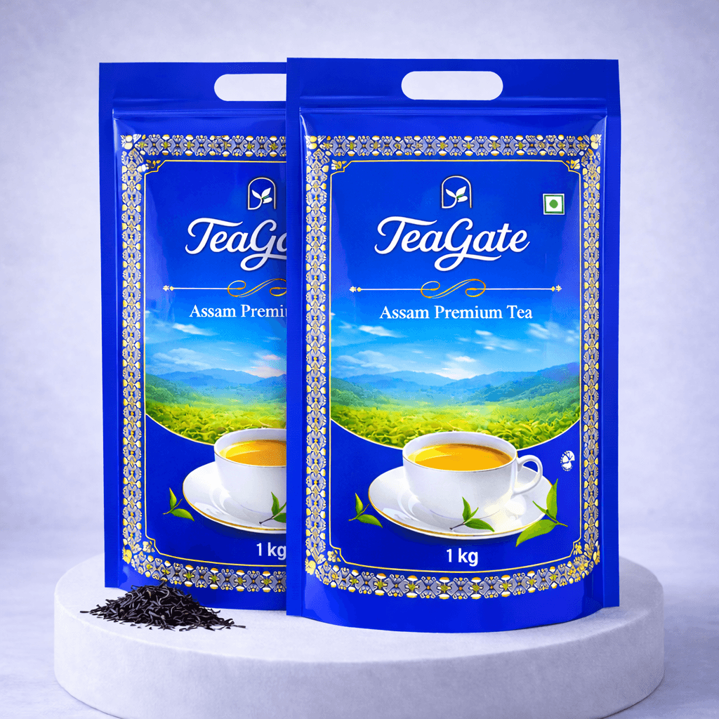 TeaGate Assam Premium Tea 2 × 1 Kg